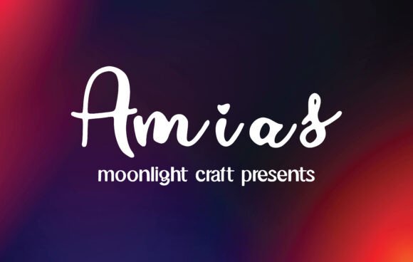 Amias: A Handwritten Font That Elevates Branding