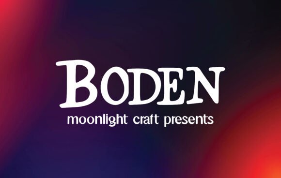 Boden: A Script Font for Creative Campaigns