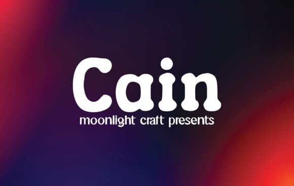 Cain: A Handwritten Font for Editorial Expression