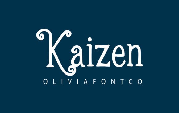 Font That Feels Like a Handwritten Note: Kaizen for Branding