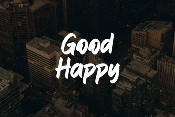 Good Happy: A Lively Script Font for Digital Branding