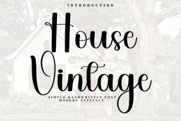 House Management: A Festive Display Font That Cuts Through the Feed