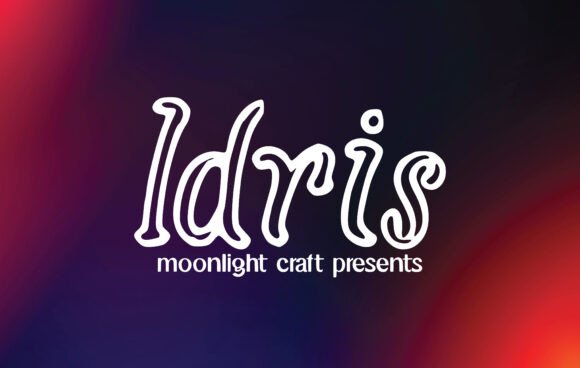 Idris: A Handwritten Font That Elevates Digital Design