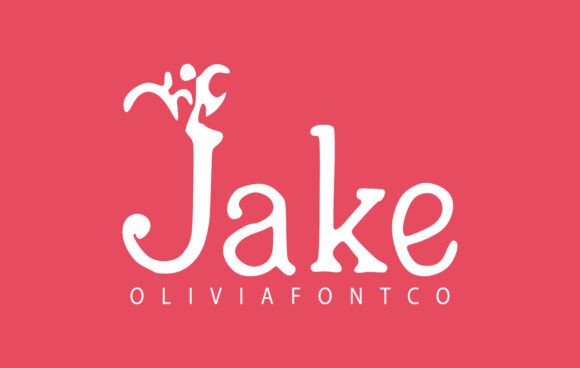 Jake Font: A Romantic Script for Crafters and Product Creators