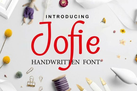 Jofie: A Script Font That Elevates Campaign Design