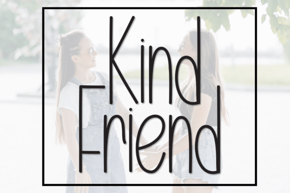 Kind Friend: A Warm Script Font for Branding and Design