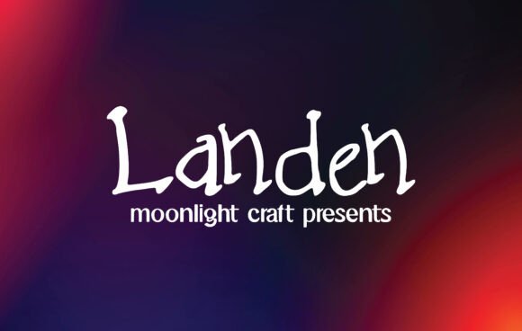 Landen: A Script Font That Elevates Digital Branding