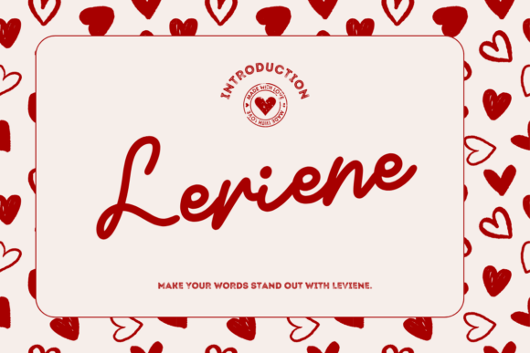 Leviene: A Bold Handwritten Font for Digital Branding