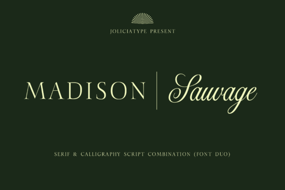 Madison Sauvage: A Timeless Script Font for Crafters and Designers