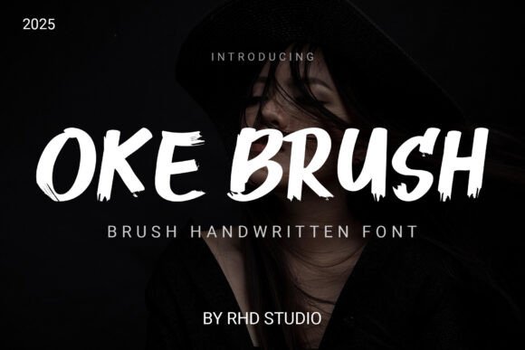 Oke Brush: A Handwritten Font for Editorial Design