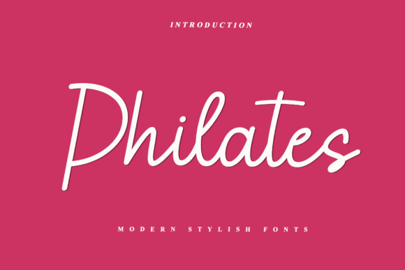 Philates: A Font That Elevates Branding for Small Businesses