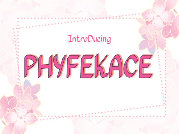 Phyfekace: A Script Font for Dynamic Web Design