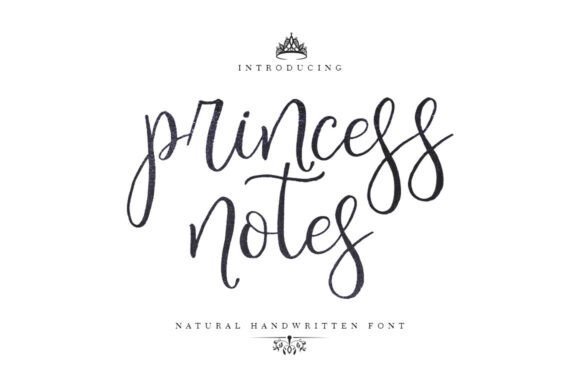 Princess Notes: A Font That Adds Magic to Every Project