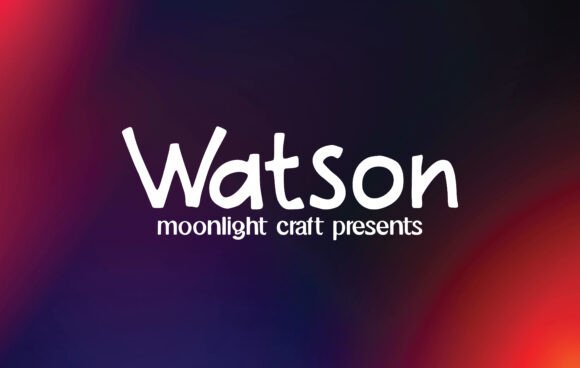 Watson: A Handwritten Font for Creative Branding